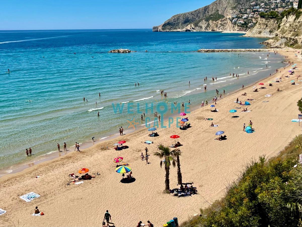 Apartament Lima Con Piscina Y Vista Al Mar Calpe Zewnętrze zdjęcie