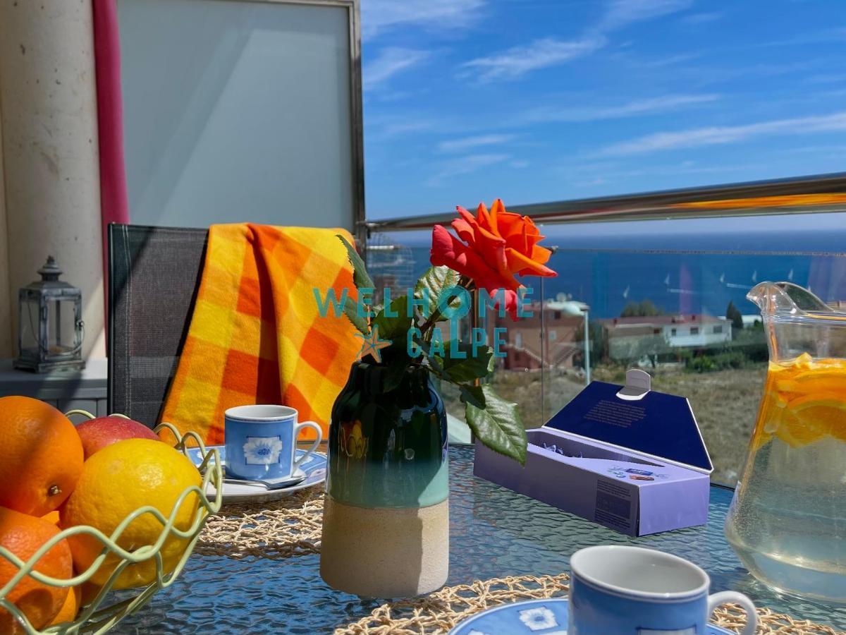Apartament Lima Con Piscina Y Vista Al Mar Calpe Zewnętrze zdjęcie